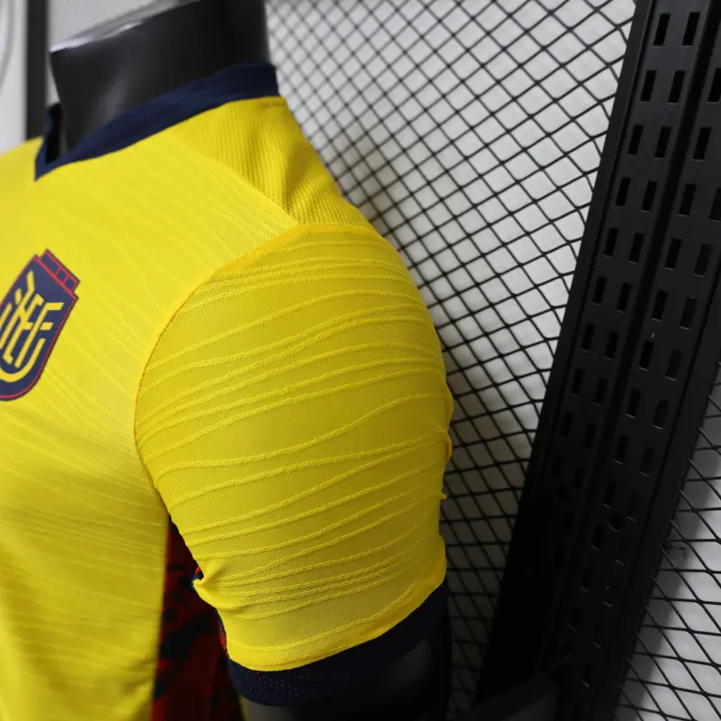 Camiseta Ecuador Home Mundial 2026 Amarillo (EDICIÓN JUGADOR)