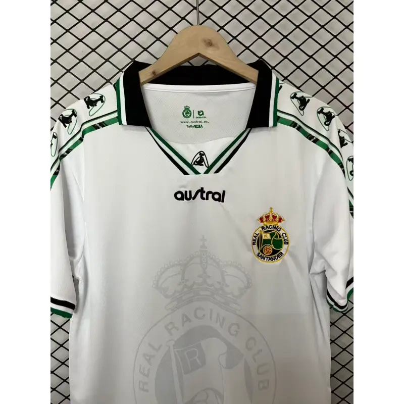 Camiseta Racing de Santander 2026/2027 Blanco Versión Retro