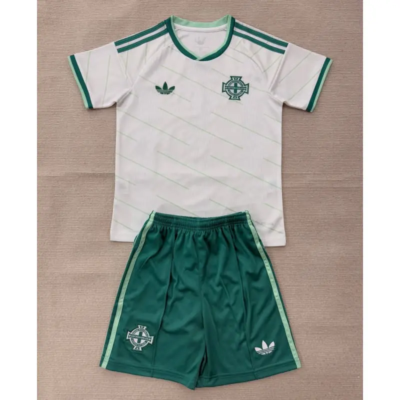 Camiseta Irlanda del Norte 2026 Home Mundial Verde Niño Kit