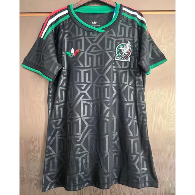 Camiseta México Third Mundial 2026 Negro Mujer