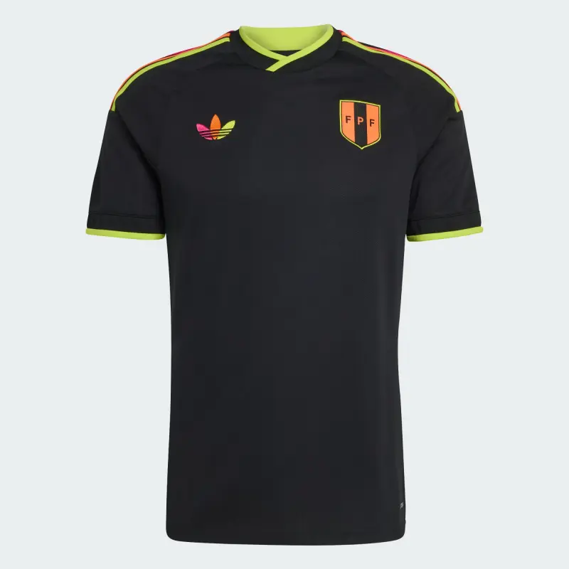 Camiseta Perú Away Mundial 2026 Negro