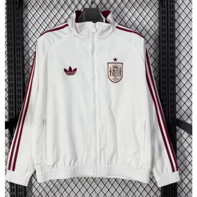 Cortavientos España 2026 Blanco