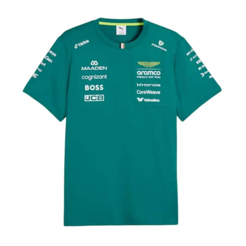 Camiseta Aston Martin Aramco Cognizant F1 2026 Verde