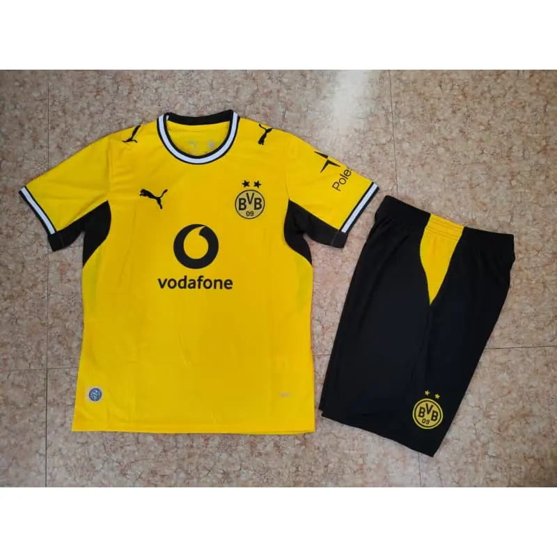 Camiseta Borussia Dortmund Home 2026/2027 Amarillo Niño Kit