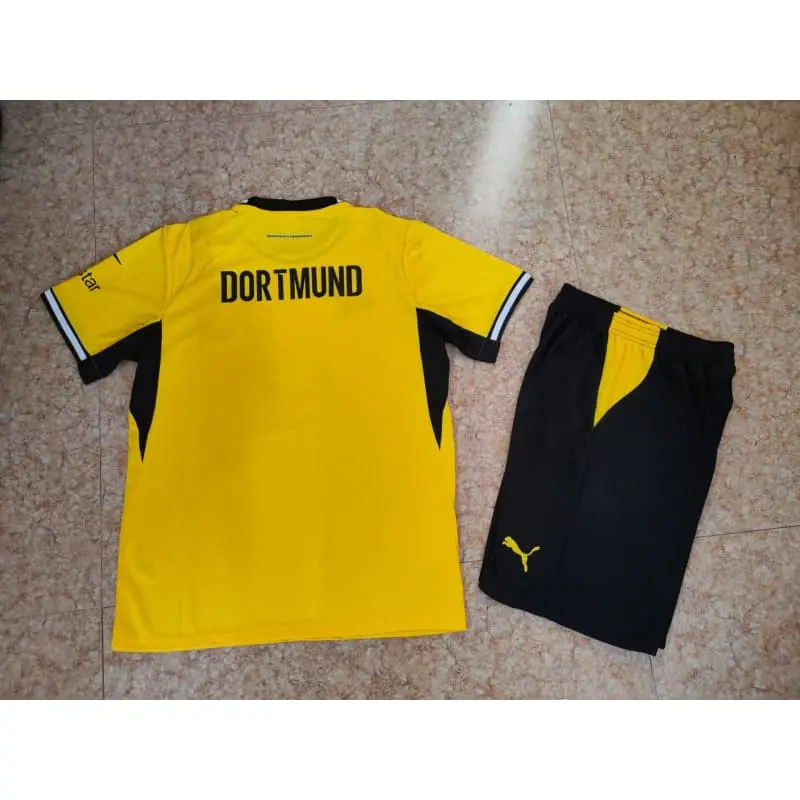 Camiseta Borussia Dortmund Home 2026/2027 Amarillo Niño Kit