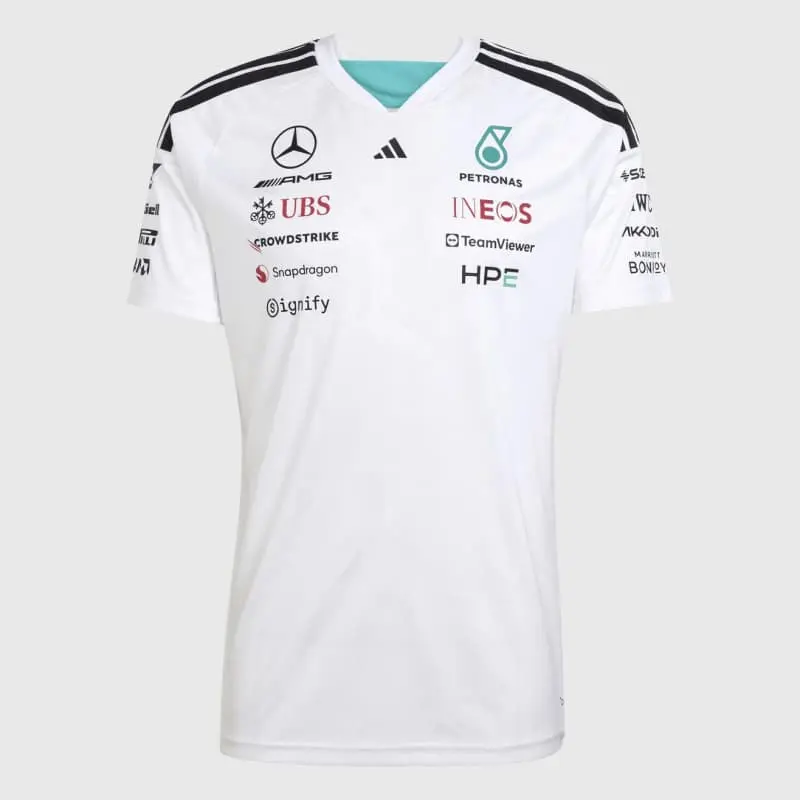 Camiseta Mercedes AMG Petronas F1 2026 Blanco