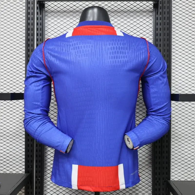 Camiseta PSG Home 2026/2027 ML Azul/Rojo (EDICIÓN JUGADOR)