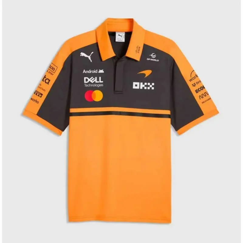Polo McLaren F1 2026 Naranja/Gris/Rojo