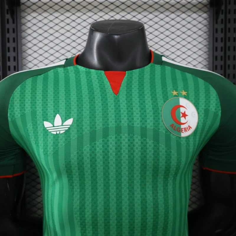 Camiseta Argelia Away Mundial 2026 Verde (EDICIÓN JUGADOR)