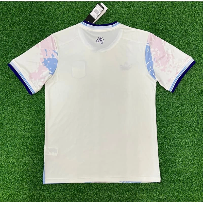 Camiseta Aston Villa Third 2025/2026 Blanco Roto Europa League Final