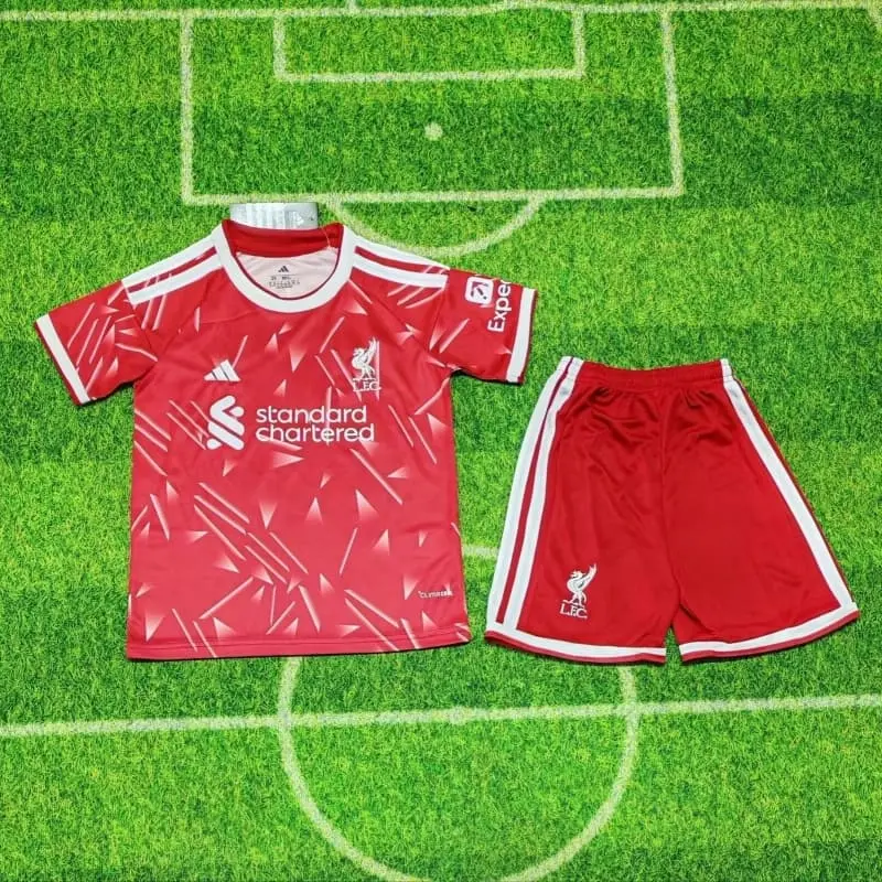 Camiseta Liverpool Home 2026/2027 Rojo Niño Kit