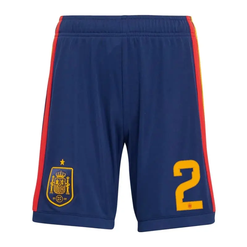 Camiseta Ferran 7 España Home Equipación Mundial 2026 Rojo/Azul 2 Estrellas