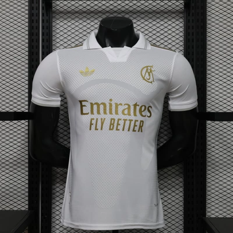 Camiseta Real Madrid 2026/2027 Edición Especial Blanco con Parche HP (EDICIÓN JUGADOR)