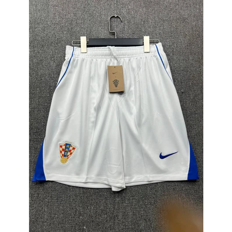 Pantalón Corto Croacia Home Mundial 2026 Blanco