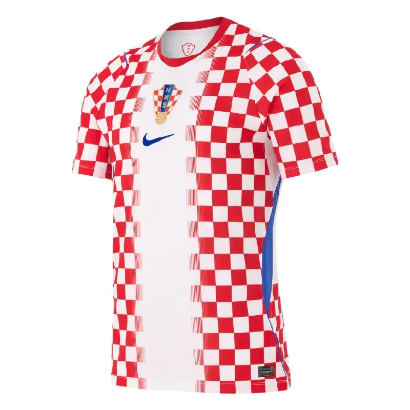 Camiseta Croacia Mundial 2026 Home Rojo/Blanco