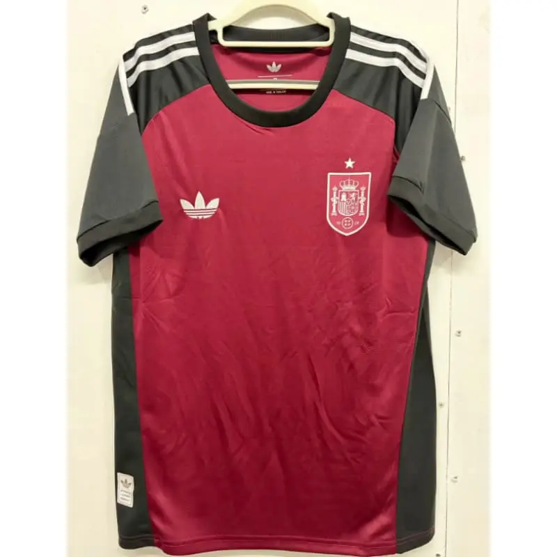 Camiseta de Portero España Mundial 2026 Away Rojo/Negro