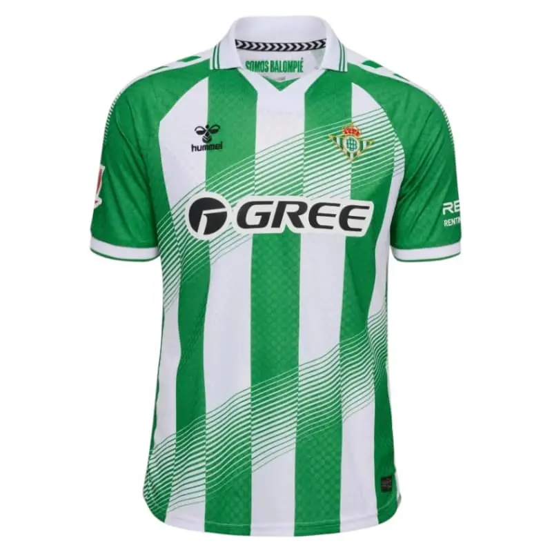 Camiseta Real Betis 2026/2027 Home Verde/Blanco con Parche La Liga