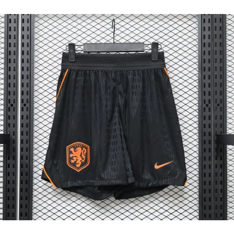 Pantalón Corto Holanda Mundial 2026 Home Negro (EDICIÓN JUGADOR)