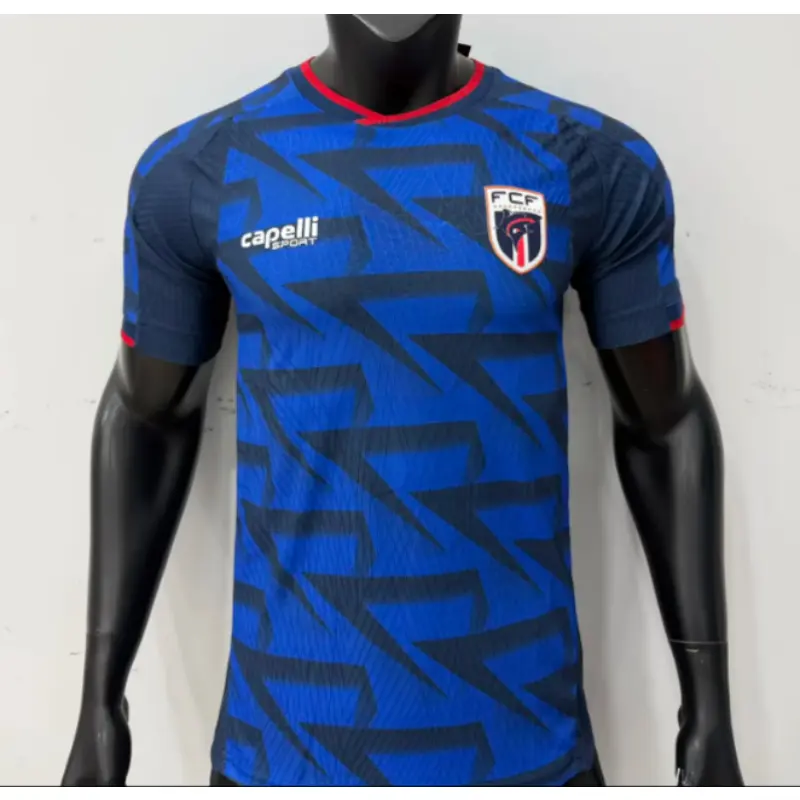 Camiseta Cabo Verde Home Mundial 2026 Azul (EDICIÓN JUGADOR)