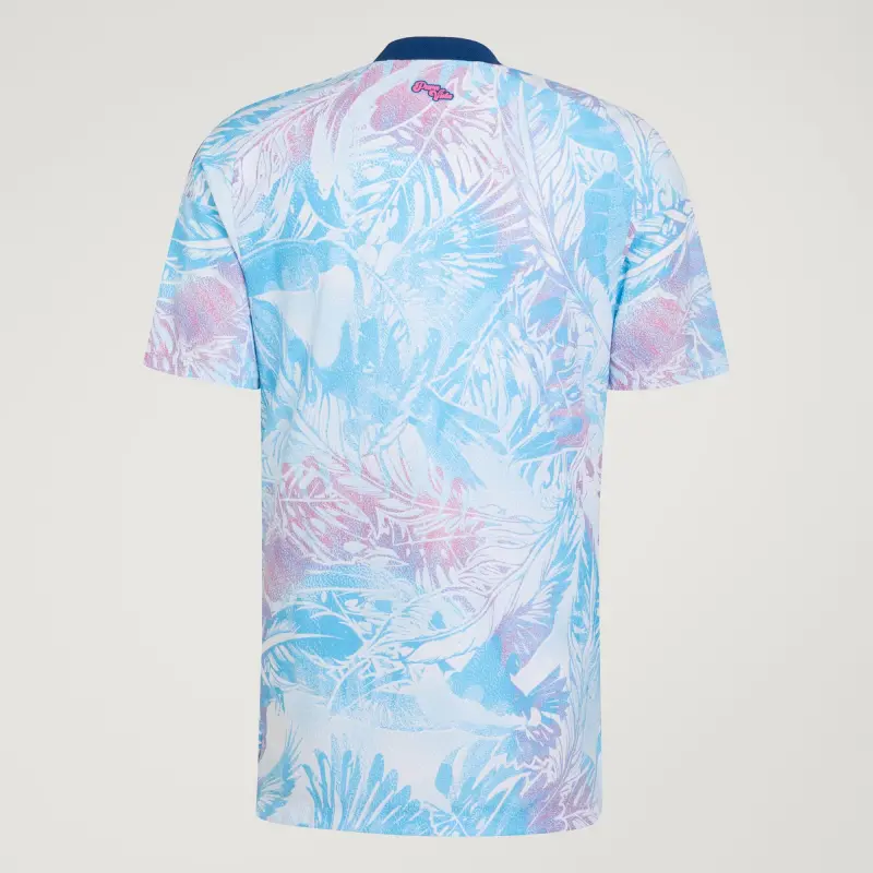 Camiseta Costa Rica Away Mundial 2026 Rojo Azul Claro/Rosa
