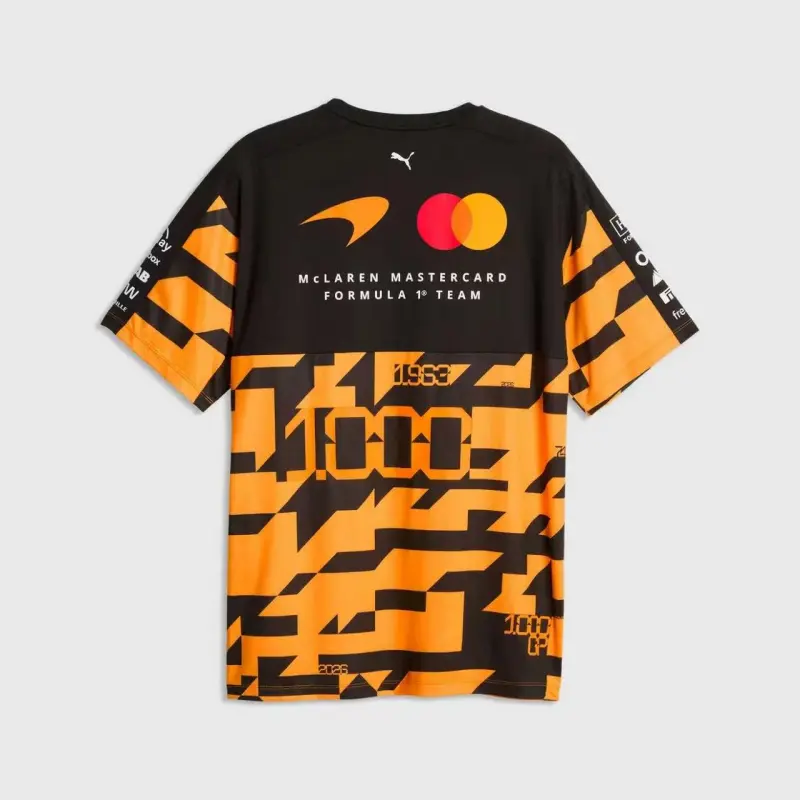 Camiseta McLaren F1 2026 Naranja/Negro