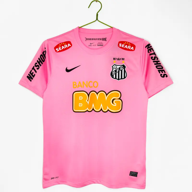 Camiseta Santos FC Retro 2013 Rosa