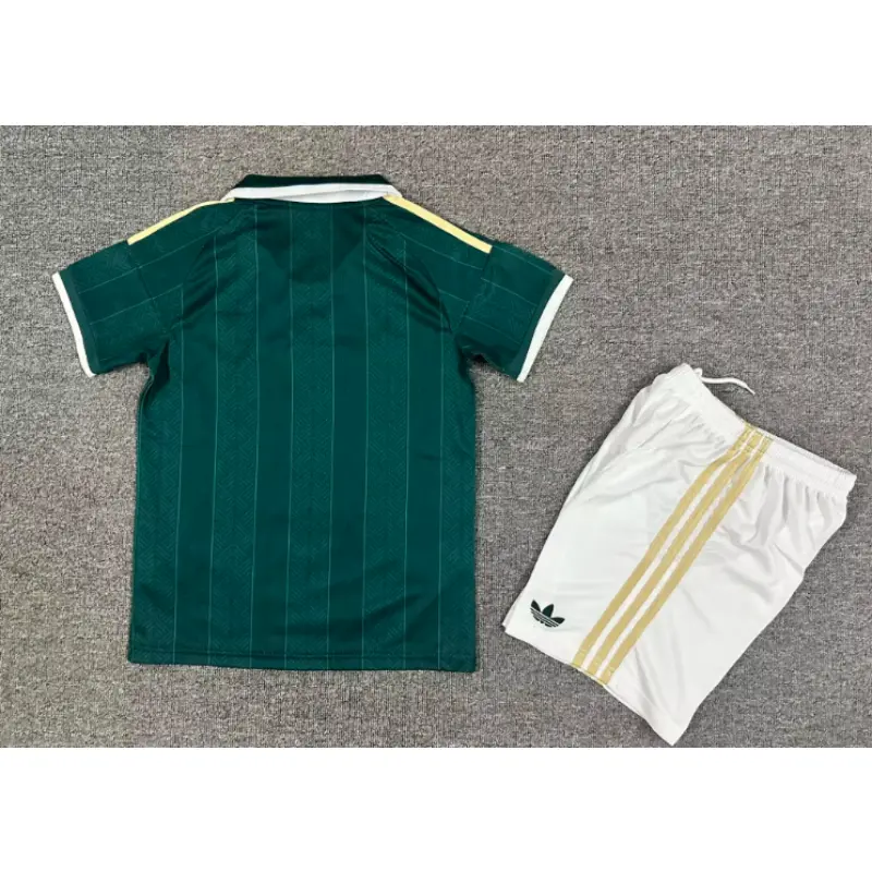 Camiseta Sudáfrica Away Mundial 2026 Verde Niño Kit