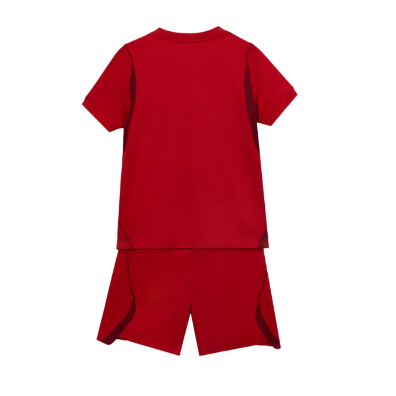 Camiseta Turquía Home Mundial 2026 Rojo Niño Kit