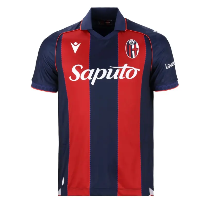 Camiseta Bologna Home 2026/2027 Rojo/Azul