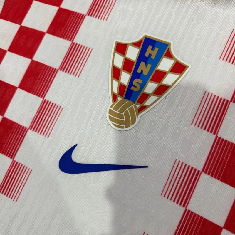 Camiseta Croacia 2026 Home Mundial Rojo/Blanco (EDICIÓN JUGADOR)