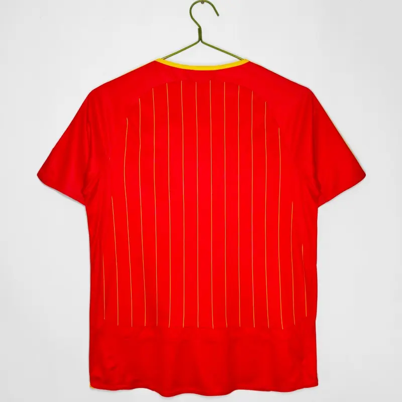 Camiseta España 1ª Equipación Retro 2006 Rojo