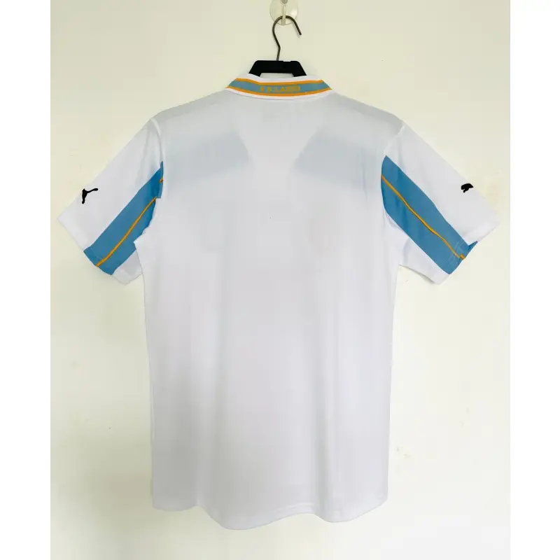 Camiseta Lazio 2ª Equipación Retro 2000/2001 Blanco/Azul