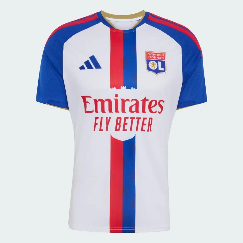 Camiseta Olympique De Lyon Home 2026/2027 Blanco/Azul