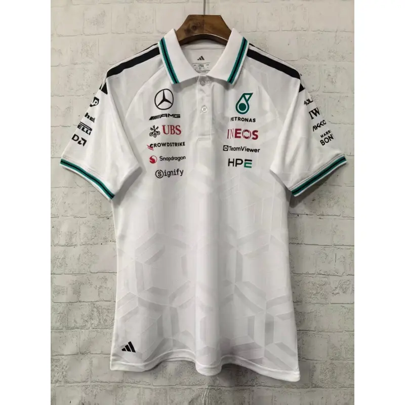 Polo Mercedes AMG Petronas F1 2026 Blanco