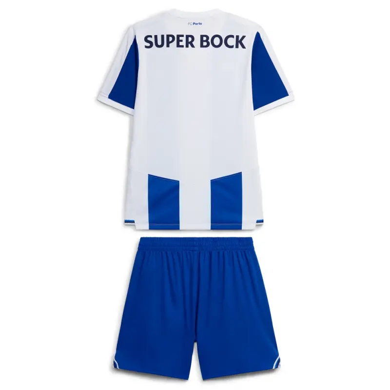Camiseta Porto Home Equipación 2026/2027 Azul/Blanco Niño Kit