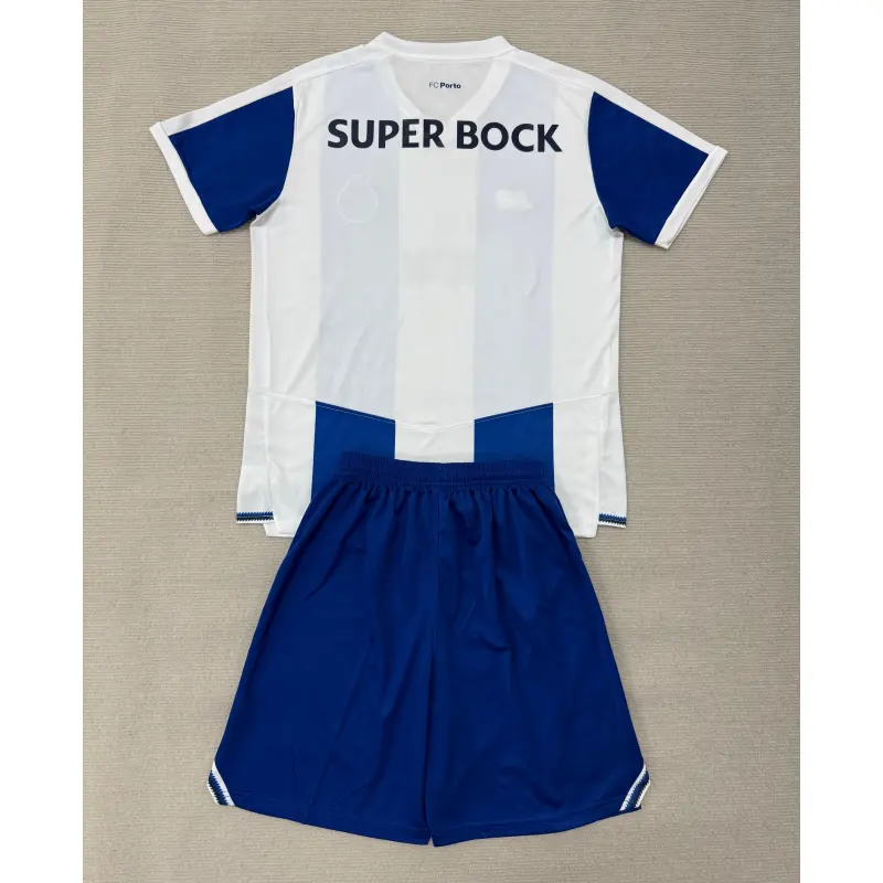 Camiseta Porto Home Equipación 2026/2027 Azul/Blanco Niño Kit