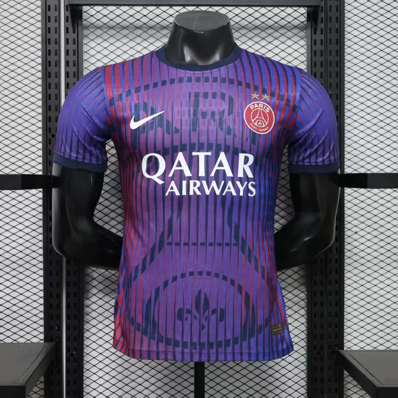 Camiseta PSG Away Equipación 2026/2027 Pre-Match Morado (EDICIÓN JUGADOR)