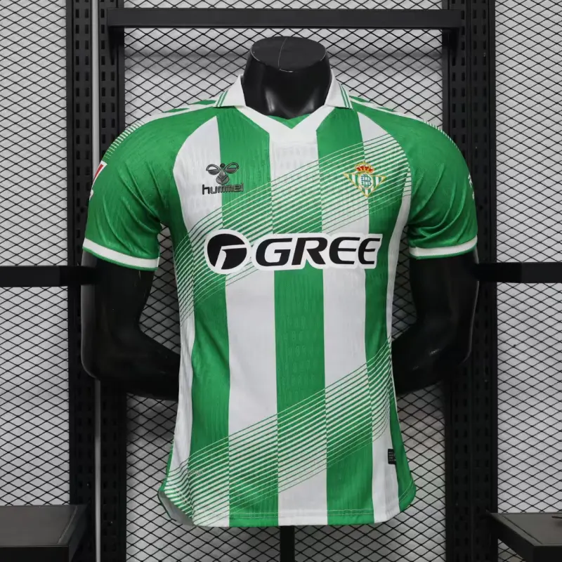 Camiseta Real Betis Home Equipación 2026/2027 Verde/Blanco con Parche La Liga (EDICIÓN JUGADOR)