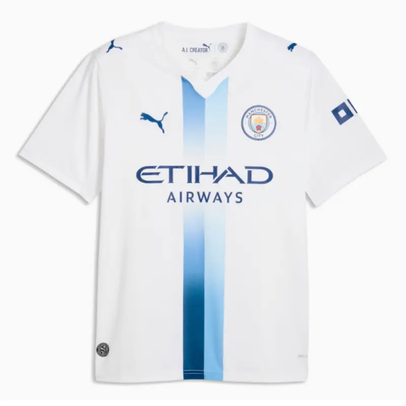 Camiseta Manchester City Third Equipación 2026/2027 Blanco