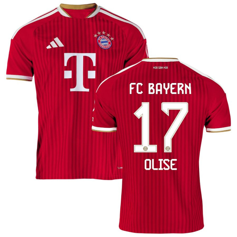 Camiseta OLISE 17 Bayern Múnich Home Equipación 2026/2027 Rojo