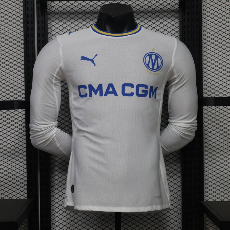 Camiseta Olympique Marsella Home Equipación 2026/2027 Blanco (EDICIÓN JUGADOR)