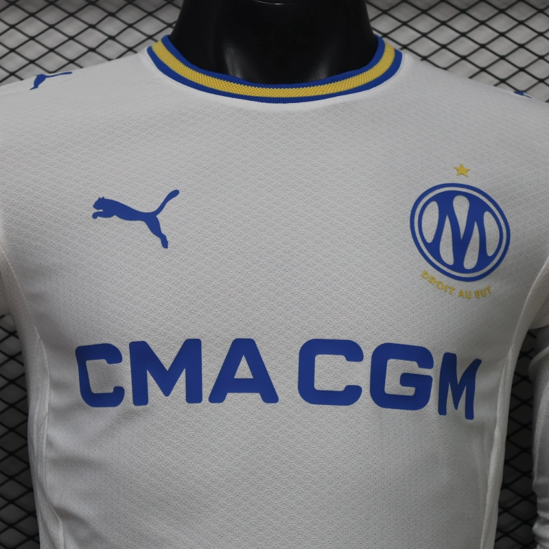Camiseta Olympique Marsella Home Equipación 2026/2027 Blanco (EDICIÓN JUGADOR)