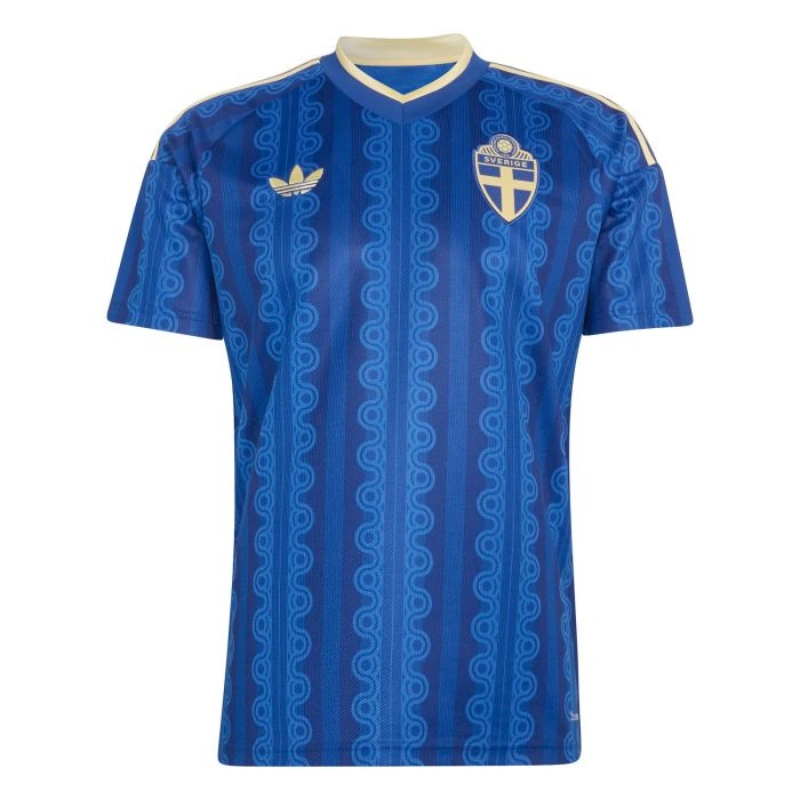 Camiseta Suecia Away Equipación Mundial 2026 Azul Oscuro