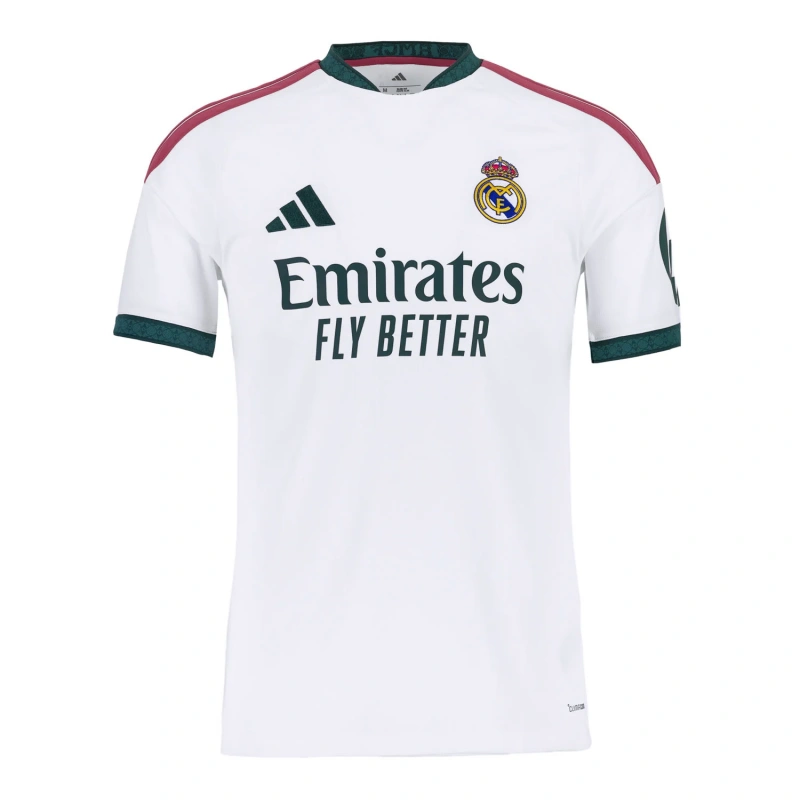 Camiseta VINI JR. 7 Real Madrid Home Equipación 2026/2027 Blanco con Parche HP