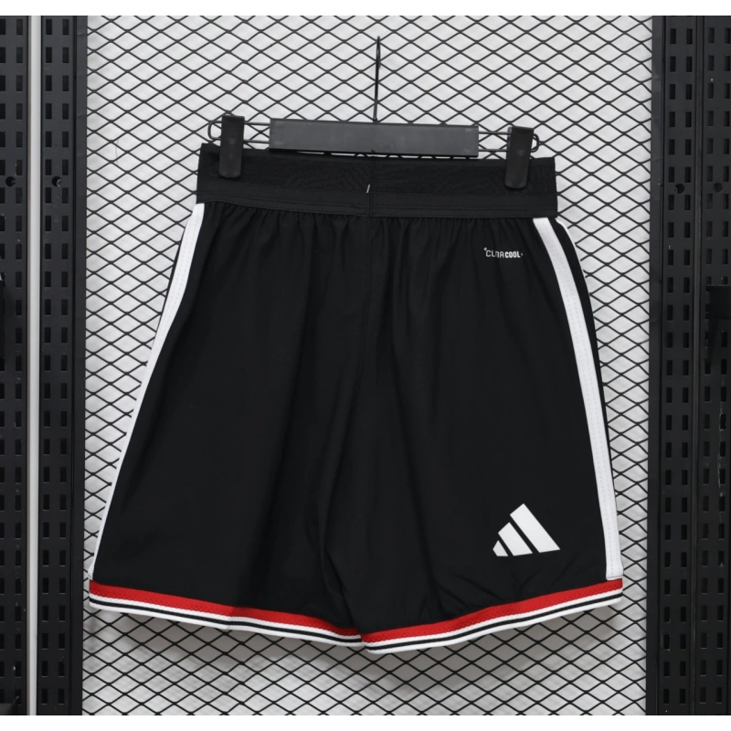 Pantalón Corto Manchester United Home Equipación 2026/2027 Negro (EDICIÓN JUGADOR)