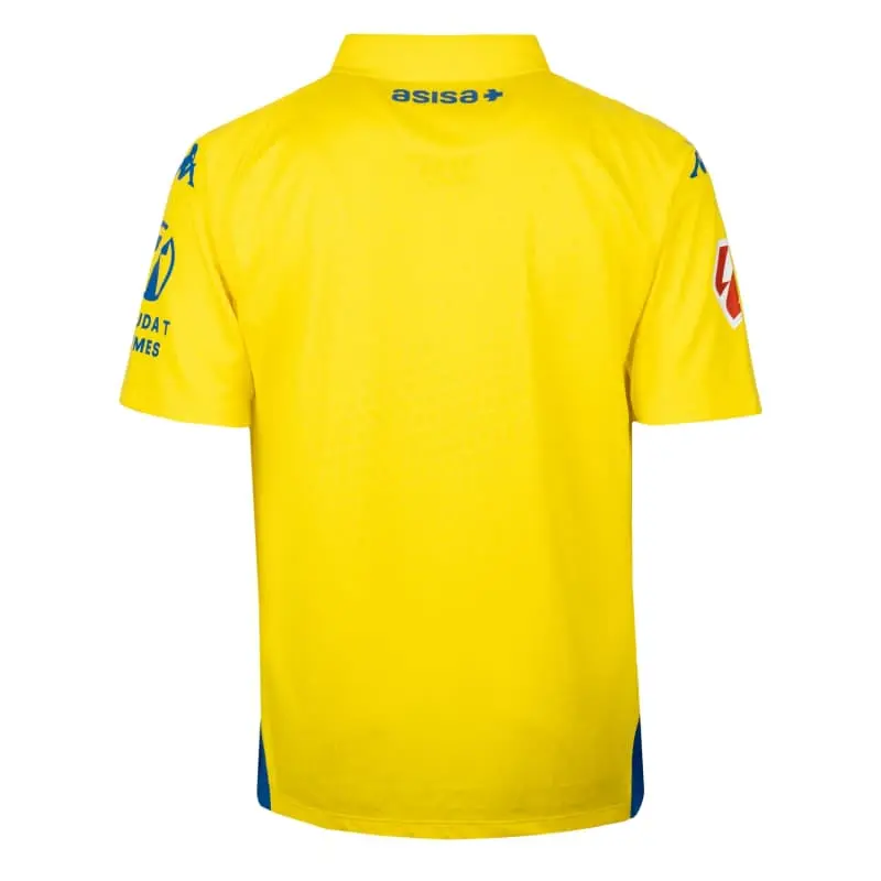 Camiseta Cadiz Home Equipación 2026/2027 Amarillo con Parche La Liga