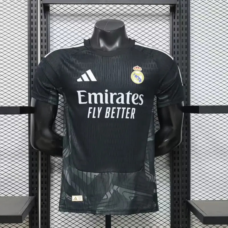 Camiseta de Portero Real Madrid Home Equipación 2026/2027 Negro (EDICIÓN JUGADOR)