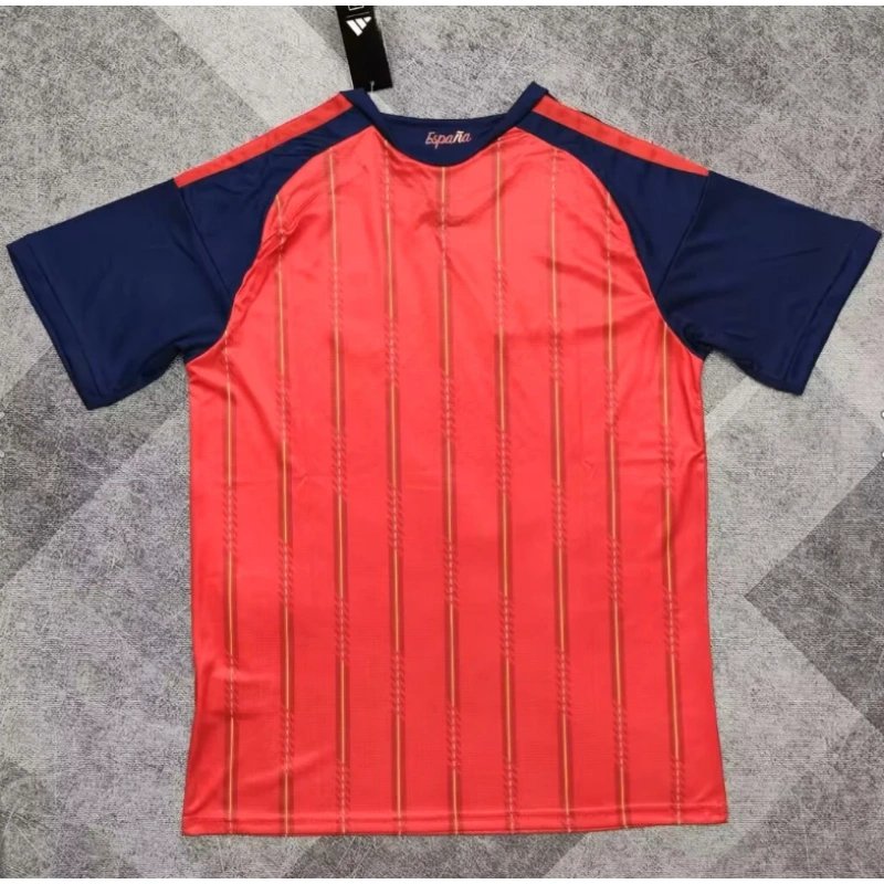 Camiseta España Home Equipación Mundial 2026 Rojo/Azul 2 Estrellas
