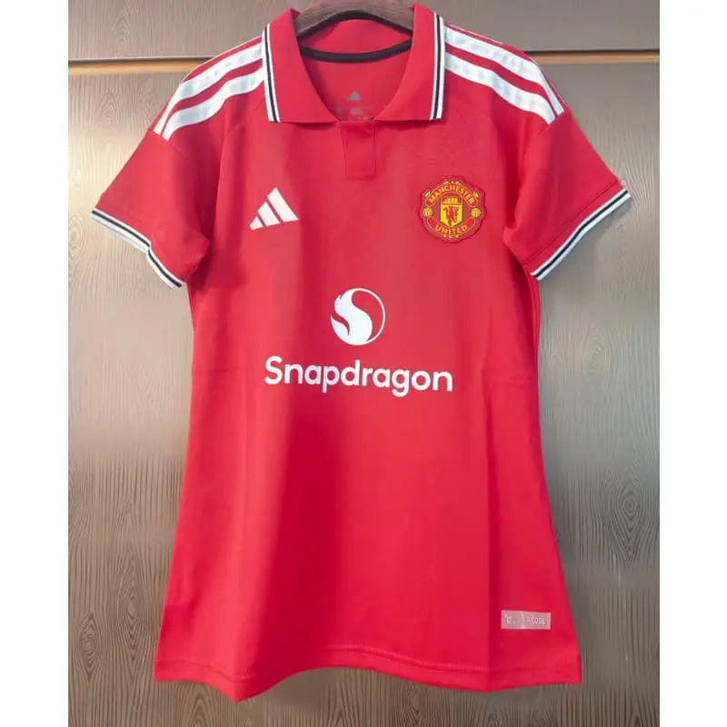 Camiseta Manchester United Home Equipación 2026/2027 Rojo Mujer