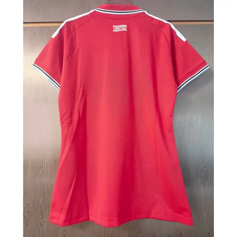 Camiseta Manchester United Home Equipación 2026/2027 Rojo Mujer